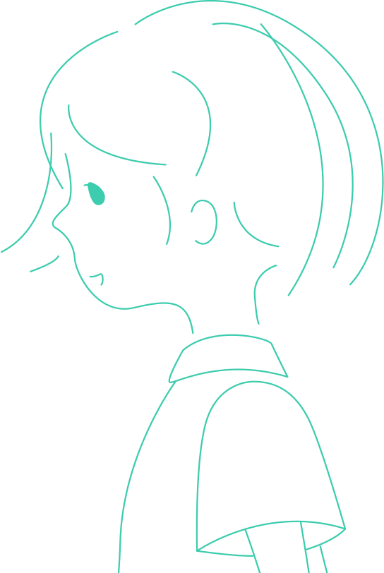 少女のイラスト